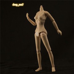 1/12 Scale JO-020 Flexible Plastic 6inch Joint Female Action Figure Body Dolls