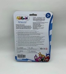 Oddbods Action Figure Toy Fuse, Jeff, Zee & + Mini Figurine Set ( Ages 3+)
