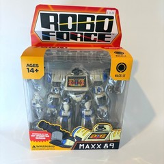 Nacelle Robo Force Maxx 89 Action Figure Animated Series Robot Toy Boxed