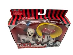 Vintage 101 Dalmatians Sleepytime Wizzer & Two-Tone Mattel Disney NIB