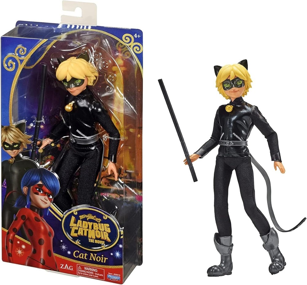 Miraculous Ladybug & Cat Noir Movie Exclusive 11″ Cat Noir Action Doll