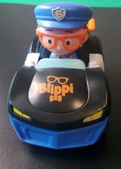 Blippi Mini Vehicle Police Car 2019, Made By Jazwares BLP0038 For 3 Years And Up