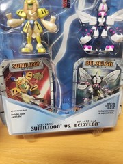 RARE Vintage Hasbro 2002 Medabots Sumilidon vs Belzelga Figures Cards New