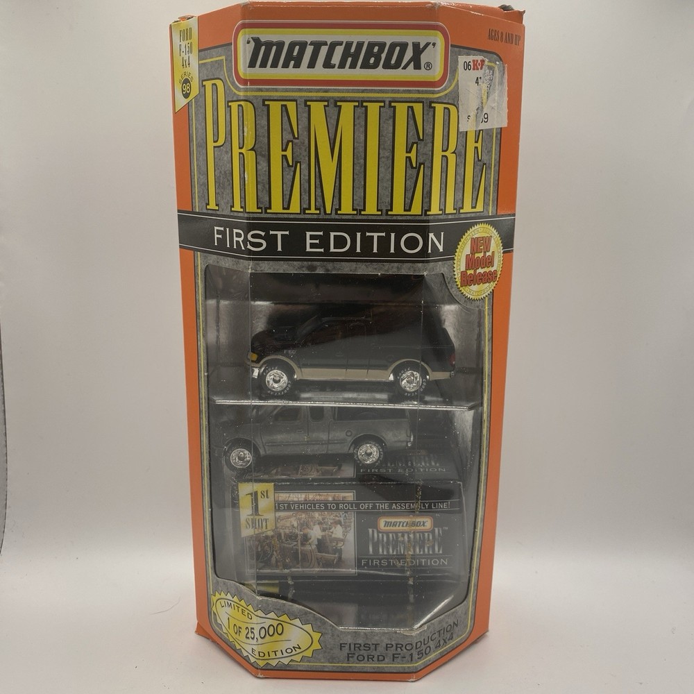 Vintage 1997 Matchbox Premier First Edition Ford F-150 4×4