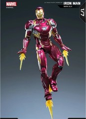 1/7 Marvel Avengers Iron Man Mark 46 LED Infinity War Action Figure Model Kit