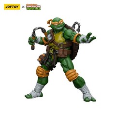 Original JOYTOY TMNT Teenage Mutant Ninja Turtles 1/18 Action Figure SET OF 4