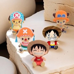 One Piece Chopper Plush Keychain Soft Stuffed Doll 14-30cm Kawaii Anime Toy!
