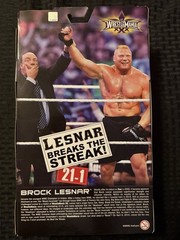 WWE Elite Brock Lesnar Breaks the Streak Toys R Us Exclusive Figure Wrestlemania