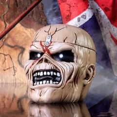Iron Maiden Eddie The Trooper Head Box Nemesis Now Resin Bust – MIB