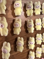 Mini Series Flocking Figures 4cm Cute Gift DIY Decor Toys Kawaii Big Into Energy