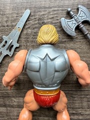 Rotoplast Battle Armor He-Man, Vintage MOTU Masters of the Universe