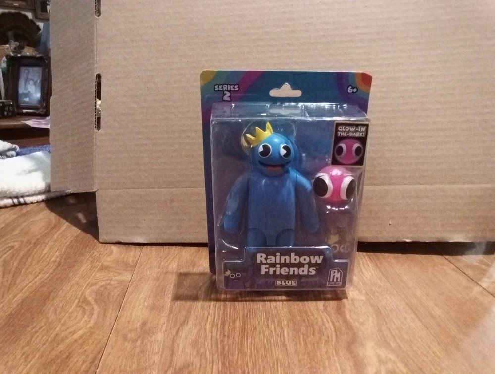 Rainbow Friends Roblox Series 2 Blue 5” Action Figure Phat Mojo