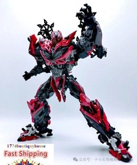 New BOX Unique Toys UT R-09 Red Destroyer AUTOBOT TRANSFORMER MOVIE ALLOY 9″ USA