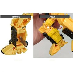 Weapon Leg Filler Car Spoiler Upgrade Kit For Earthrise Sunstreaker Accessories