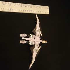 2003 Bandai Power Rangers Dino Thunder White Drago Zord Raptor Toy Rider White