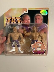 NEW Rare TRT Title Run Toys BEVERLY BROTHERS Retro Style 2pk Variant 1/300 WWF!!