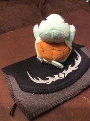 1998 Pokemon Squirtle Plush/Beanbag toy Limited Editon Applause 3+