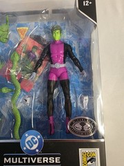SDCC 2025 McFarlane DC Beast Boy Chase Platinum Figure UCC Exclusive Open Box