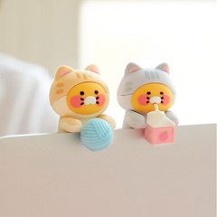 KAKAO Friends Choonsik Yarn Silicone CUP FIGURE Monitor Figure *US-tariff Paid