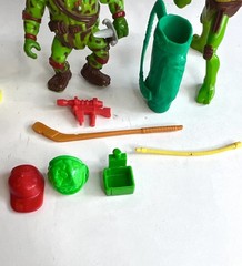Vintage TMNT Lot Multiple Figures Playmates Ninja Turtles Toy Bundle