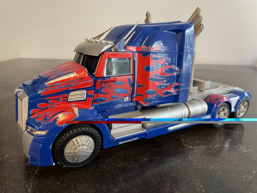 TRANSFORMERS AOE RC Optimus Prime Remote Control Truck No Remote Hasbro 2014