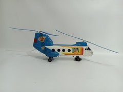 Helicopter Resgate CHiPs California Highway Patrol Glasslite Brazil Vintage 80 s