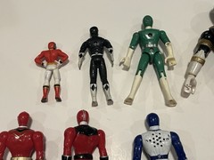 Power Rangers Action Figure Toys Lot Miscellaneous Mix As Pictured