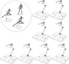 Clear Action Figure Stand For 6″ SHFiguarts Mafex Figma Display Holder USA