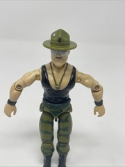 GI JOE: Sgt. Slaughter (1986) 100% Complete with Baton! Excellent!