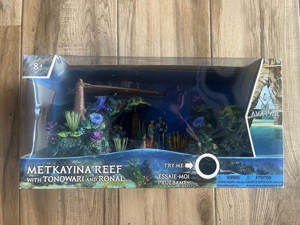 New Avatar World of Pandora: Metkayina Reef with Tonowari and Ronal Figures