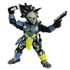 Triax Skiver – Triceratops Bounty Hunter Dinosaur Action Figure 1:12 Scale
