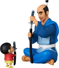 Crayon Shin-chan Series 5 Figure Samurai Gold Strike (Matabei And ShinChan) JPN