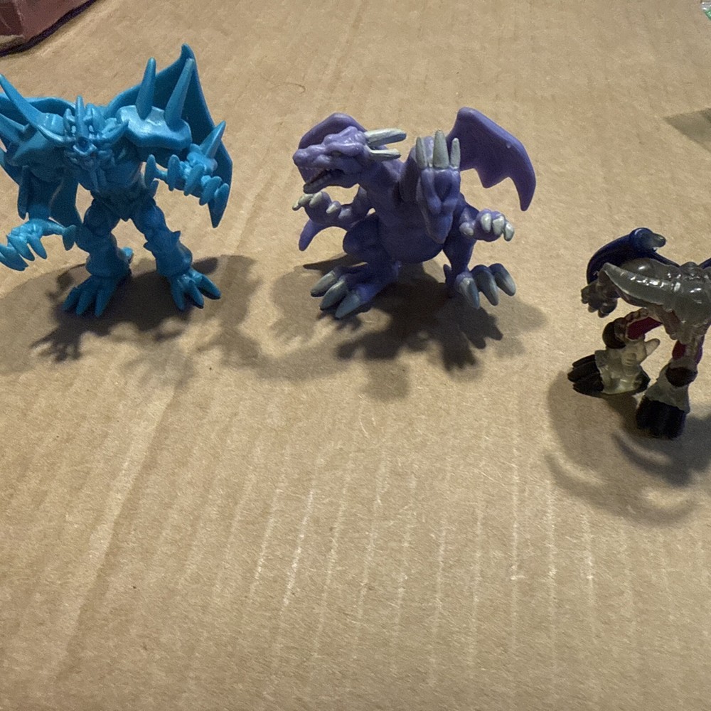 VTG 1996 Yugioh 2″ Obelisk the Tormentor Arena Mini Figure Mattel Plus 2 More