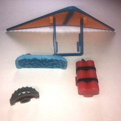 Roblox Piggy Figure Accessories Hang Glider Skateboard Toy Lot Of 4 Mixed Lot