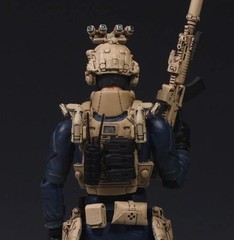 Pre-sale Premium Painted 1/18 3.75″ Male Soldier Action Figure Toy Xmas Gift