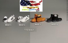 1/12 scale Men’s Shoes Work Boots Sneakers For 6” Male Figure PHICEN SHF ❶USA❶