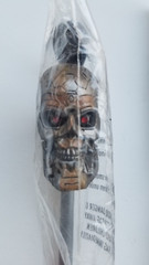 3 Diff 7-11 TERMINATOR SALVATION 2009 Slurpee Spoon Straw w/ Detachable Figures