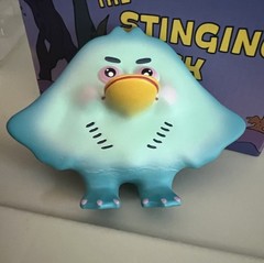 Anonymous Rat Stinging Duck Vinyl Figure Sofubi