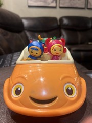 Rare 2012 Fisher Price Team Umizoomi Umirrific Umicar Complete w/ Milli Bot Geo