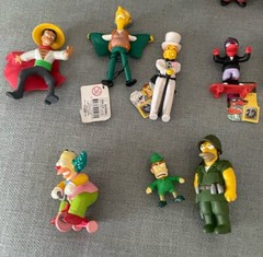 58x Simpsons Figures Set Bundle Season 1 2 3 4 5 6 20 years Simpson RARE Tags