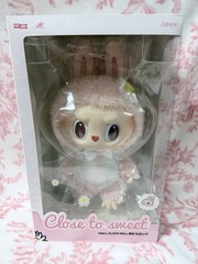 Pop Mart Labubu Mokoko Close to Sweet Vinyl Plush Doll PopLand Exclusive New