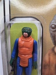Vintage Star Wars Kenner 1978 Walrus Man 21 Back MOC Sealed. (Read)