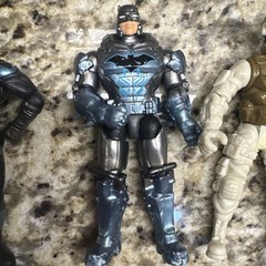 Lot Of 11 Star Wars, DC comics, & Loose Action Figures, No Accessories