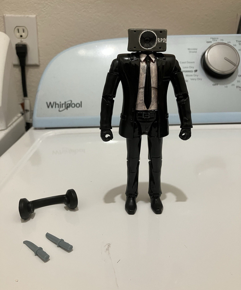 Custom Speakerman figure! from Skibidi toilet bonkers toys!
