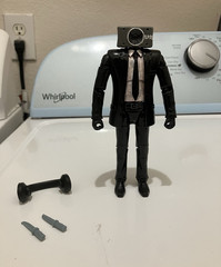 Custom Speakerman figure! from Skibidi toilet bonkers toys!