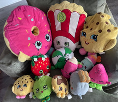 Shopkins Moose Plush Large Lot 12 pieces
