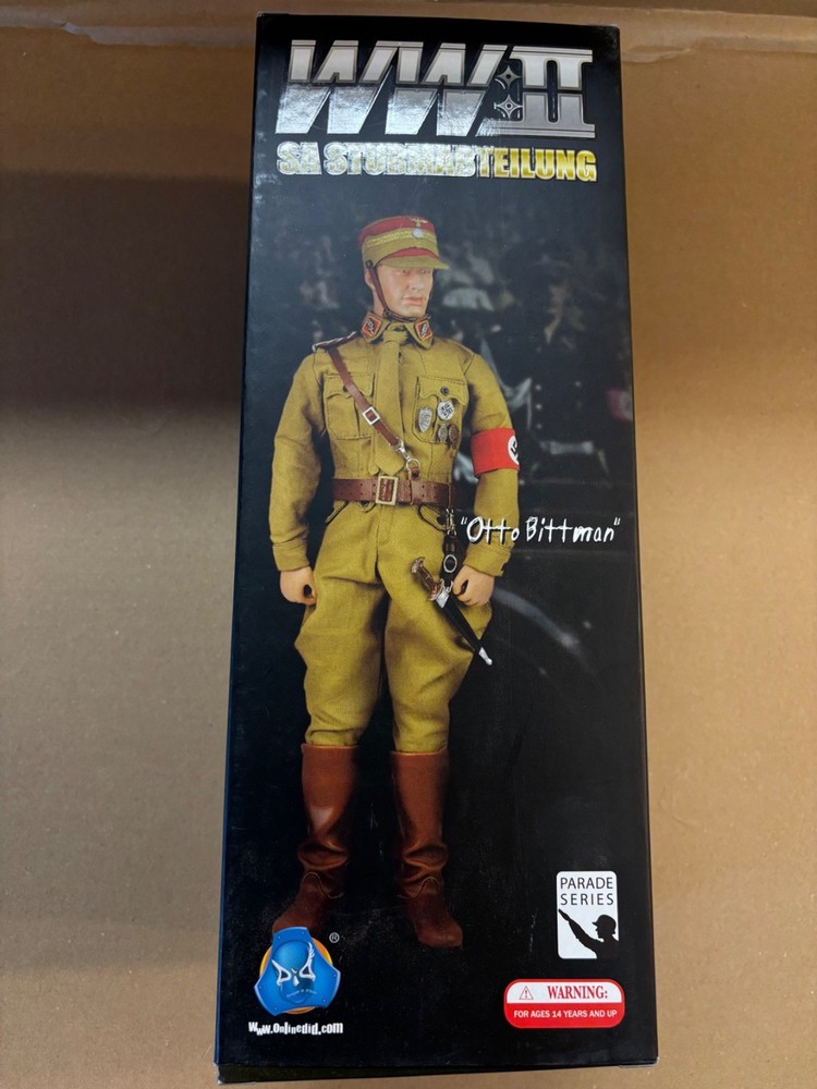 1/6 DID Otto Bittman WWII German SA Sturmasteilung (NIB) FREE SHIPPING
