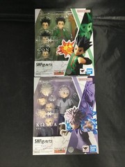 Genuine Bandai S.H.Figuarts Hunter x Hunter Killua & Gon Action Figures NEW