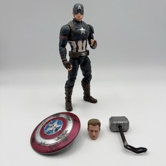 Marvel Legends Worthy Captain America Avengers Action Figure Loose Complete NICE