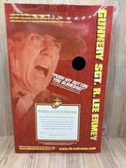 Gunnery Sgt. R Lee Ermey 12” Motivational Figure NIB